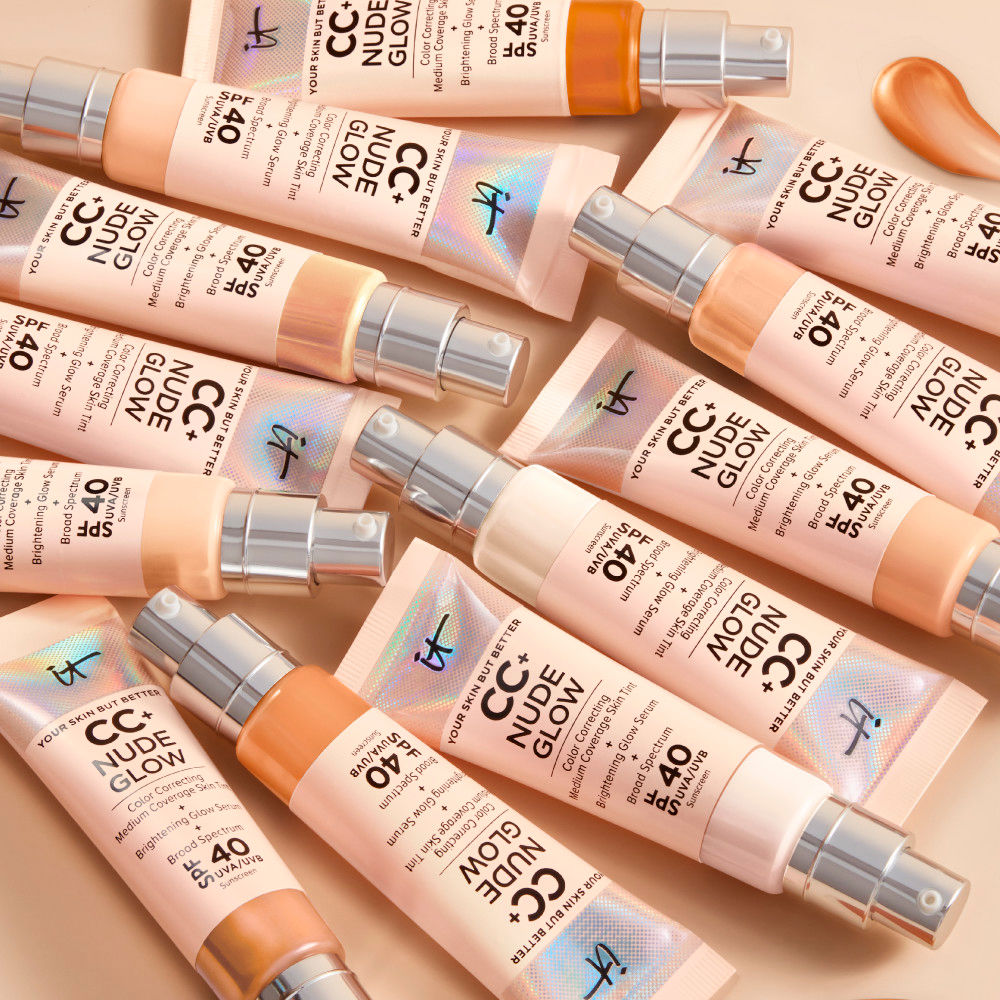 Cc+ Nude Glow Lightweight Foundation + Glow Serum Spf40